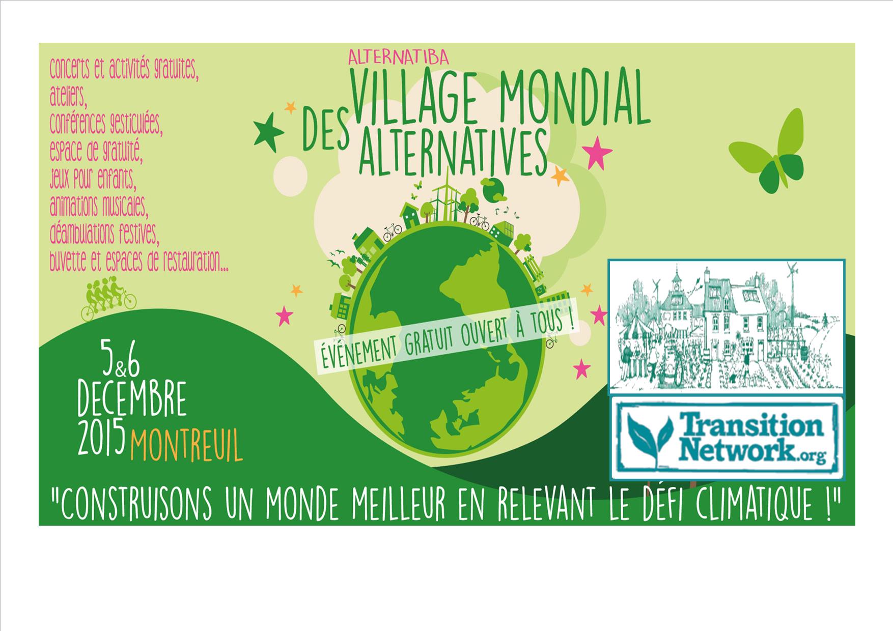 Boucles de La Marne au Village Mondial des Alternatives c’est le 5 décembre !